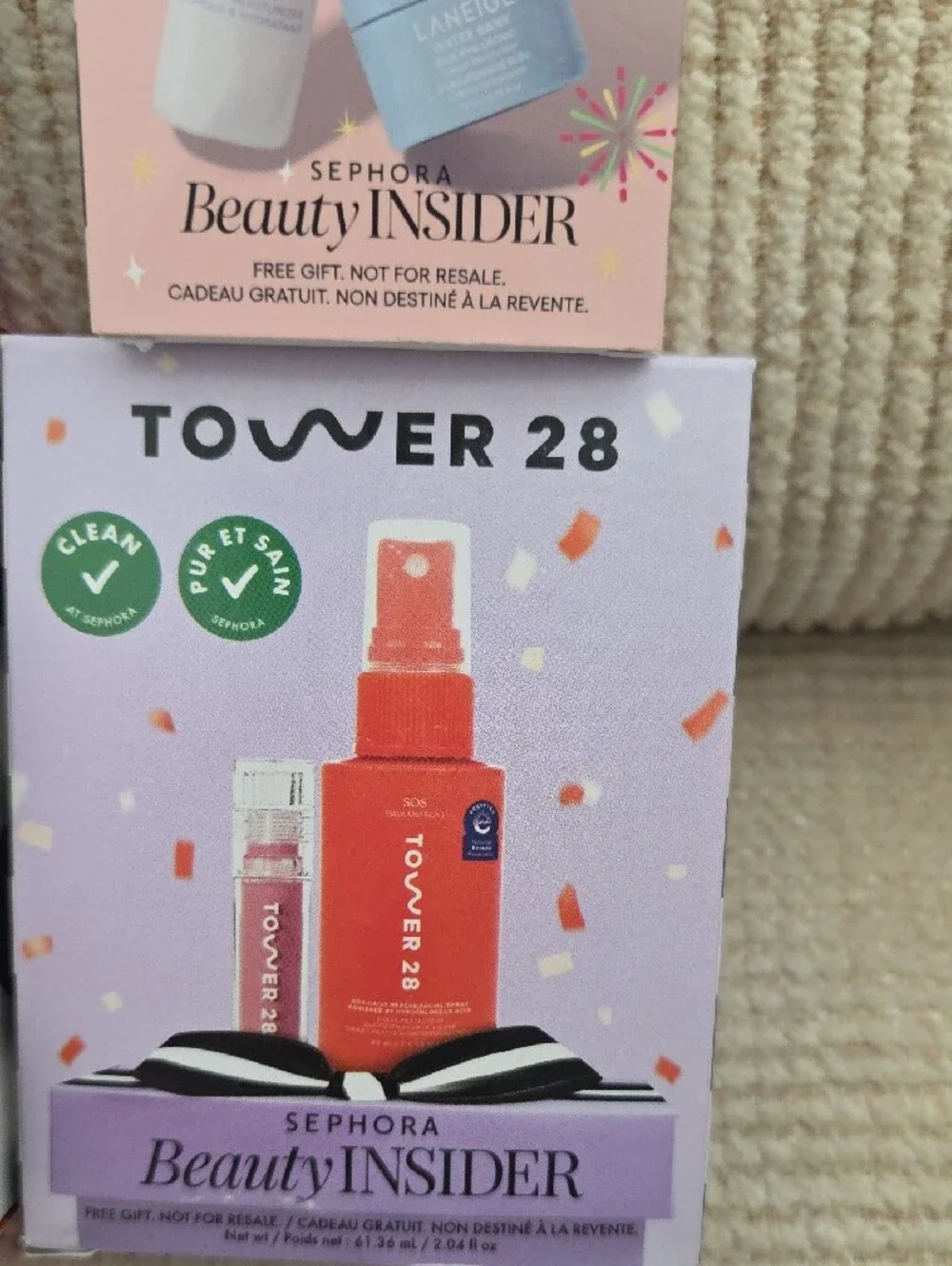 Sephora Beauty Insider Gift Set Bundle - 4 Sample Sets